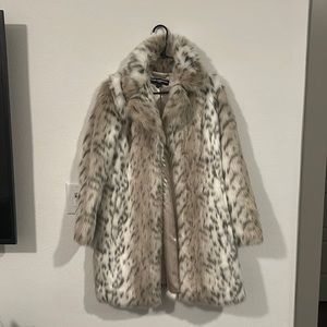 Karl Lagerfeld faux fur jacket
